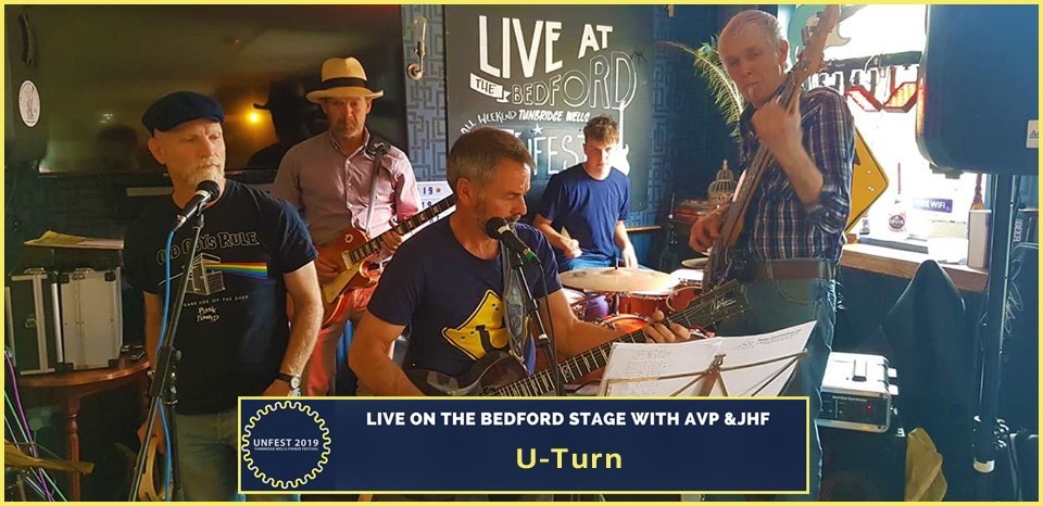 U-Turn at UNFEST 2019 at The Bedford Tunbridge Wells